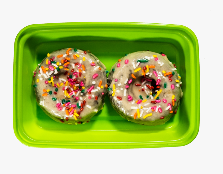 Protein Donuts - Sprinkles, Transparent Clipart