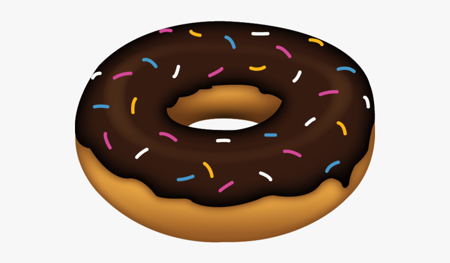 Emoji Clipart Donut - Donut Emoji Png, Transparent Clipart