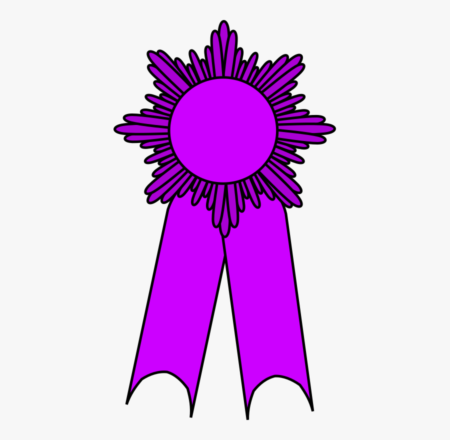 Pink,flower,symmetry - Gambar Pita Merah Putih, Transparent Clipart