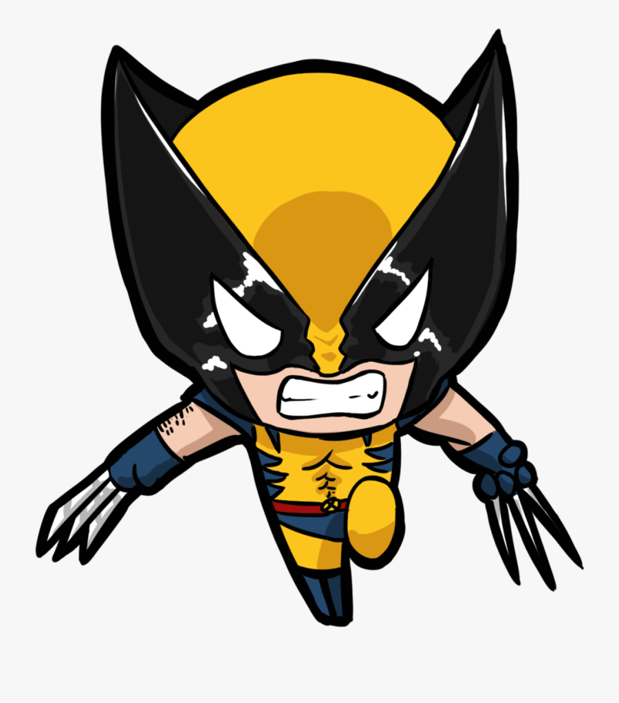 Transparent Wolverine Png - Wolverine Chibi, Transparent Clipart