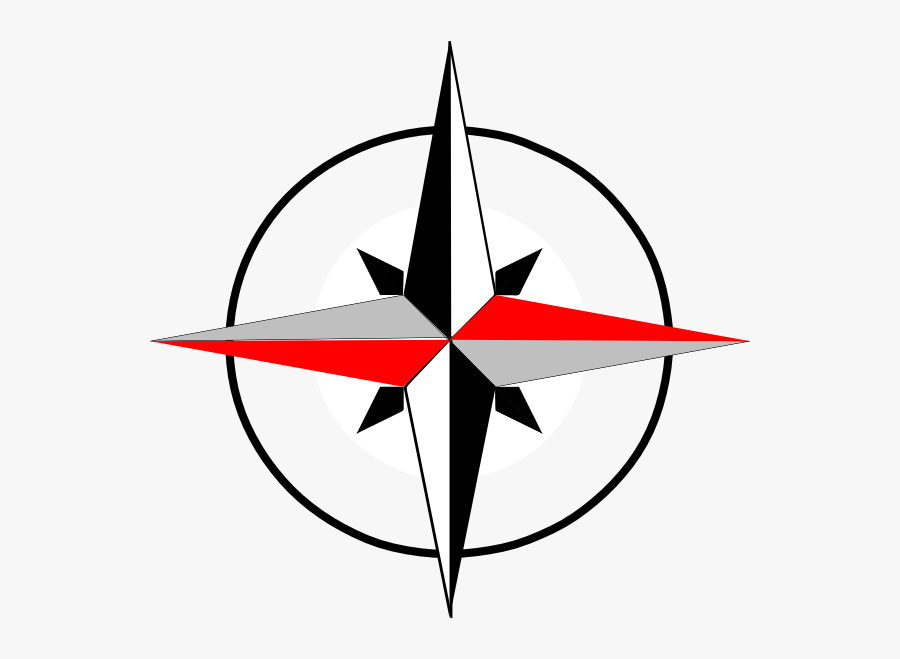 North - Clipart - Compass North East West South , Free Transparent