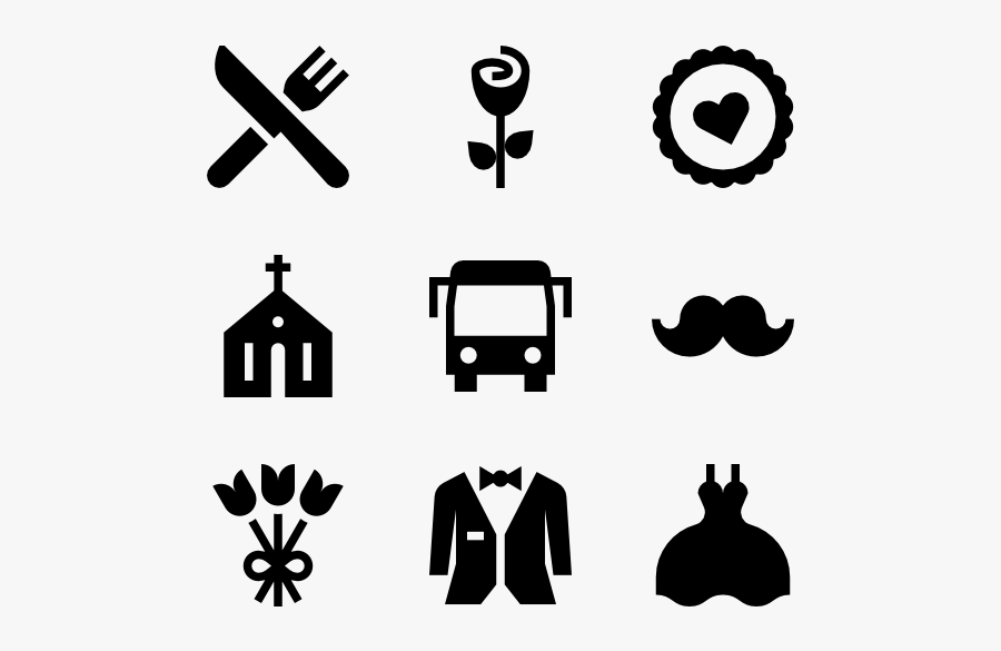 Marriage Clipart Dinner - Iconos Fisioterapia, Transparent Clipart