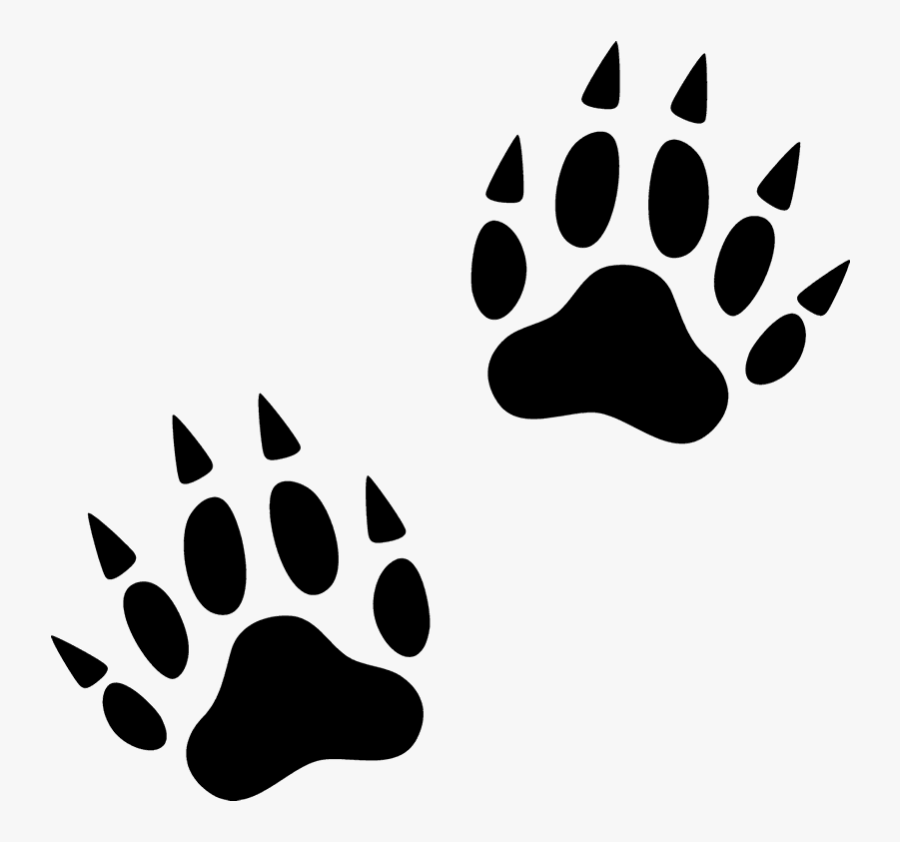 All Stamptopia Tracks Rubber - Wolverine Animal Clip Art, Transparent Clipart