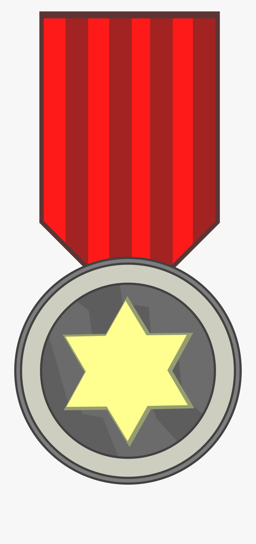 Star Award Medal - Star Medal Clipart, Transparent Clipart