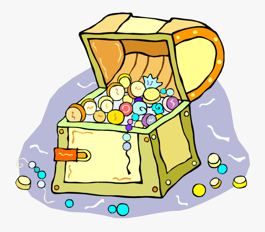 Pirate S Chest With - English Language, Transparent Clipart