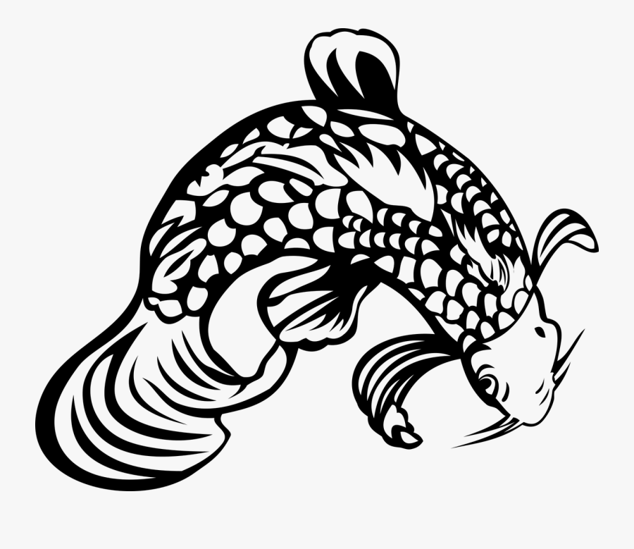 Collection Of Cat Fish Cliparts - Fish Drawing No Background, Transparent Clipart
