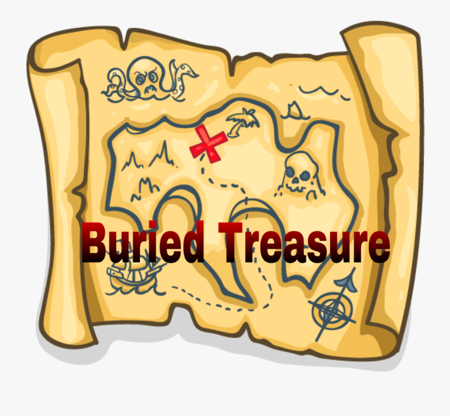 Pirate Treasure Map Png Clipart , Png Download - Pirate Treasure Map Clipart, Transparent Clipart