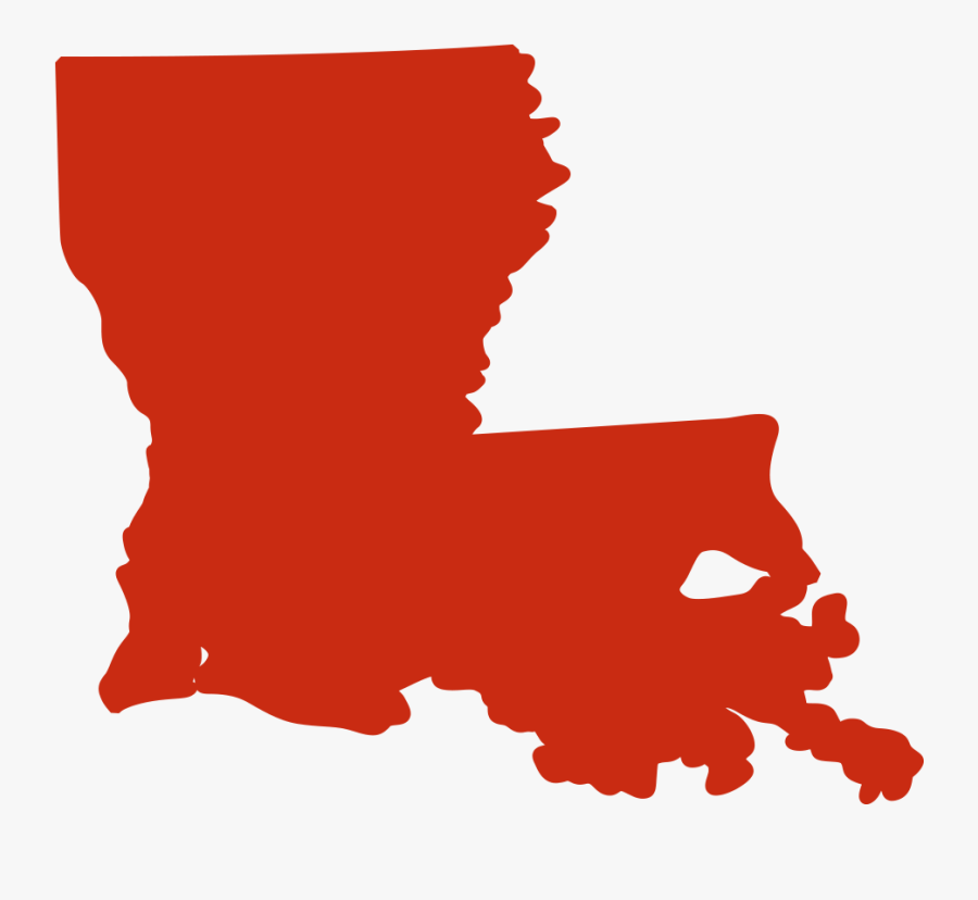 Louisiana State Map Clipart , Png Download - Louisiana Logo, Transparent Clipart