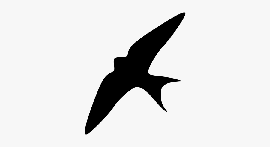 Photography - Swallow Transparent Silhouette, Transparent Clipart