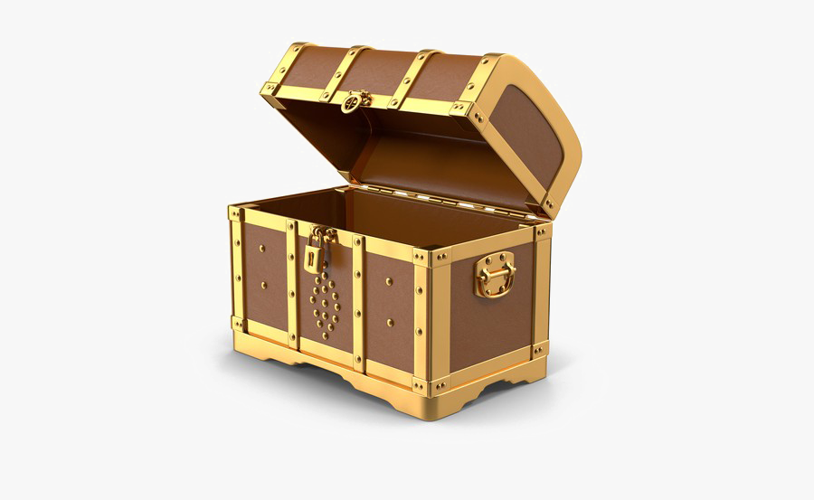 Treasure Chest Png Transparent - Treasure Chest Transparent Background, Transparent Clipart