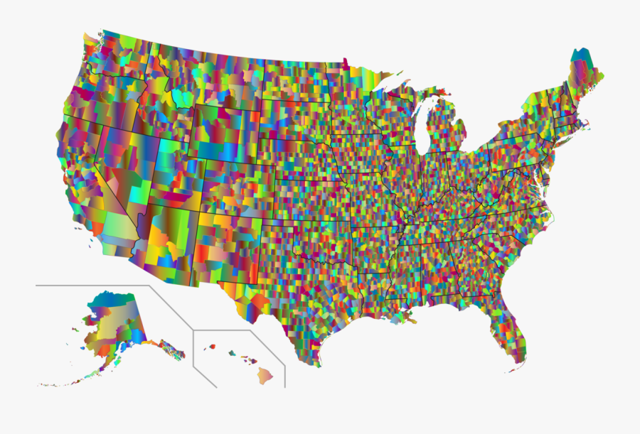 Line,united States Senate,louisiana - Rural Vs Urban Map, Transparent Clipart