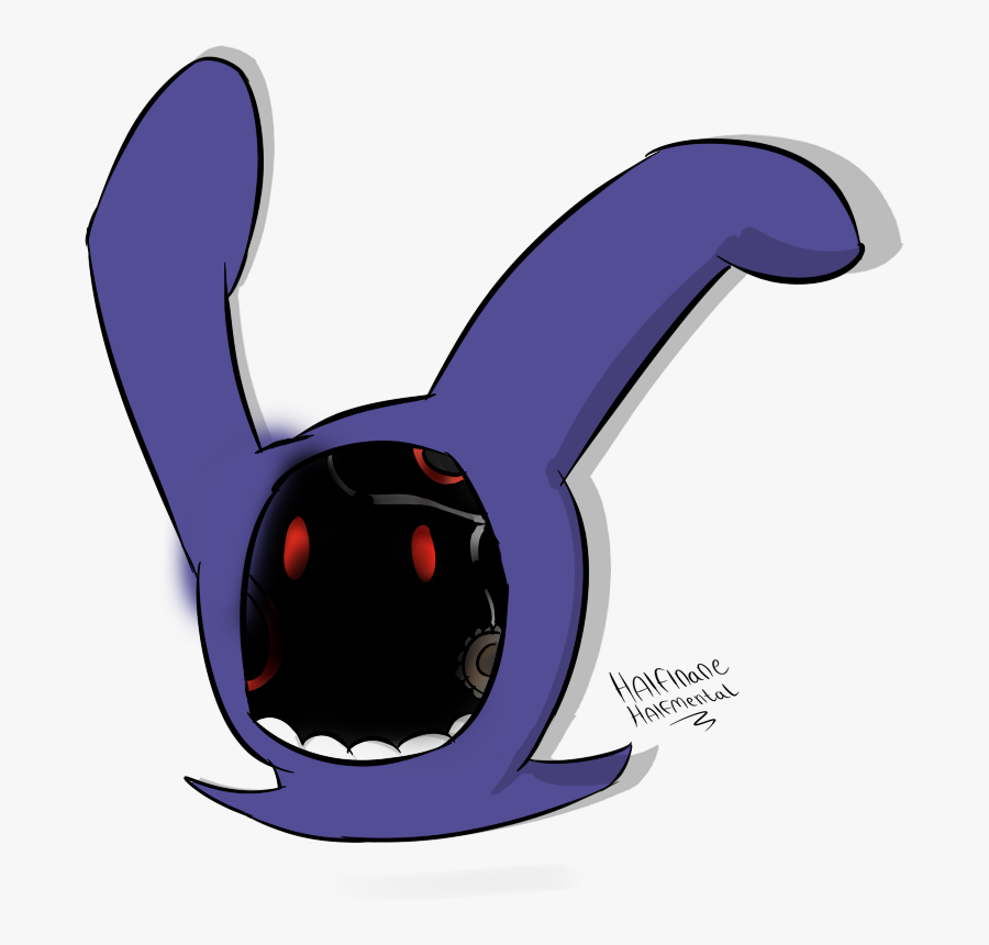 Art Raffle Prize 2 2/2 Faceless Bonnie Sticker By Darkqueen43, Transparent Clipart