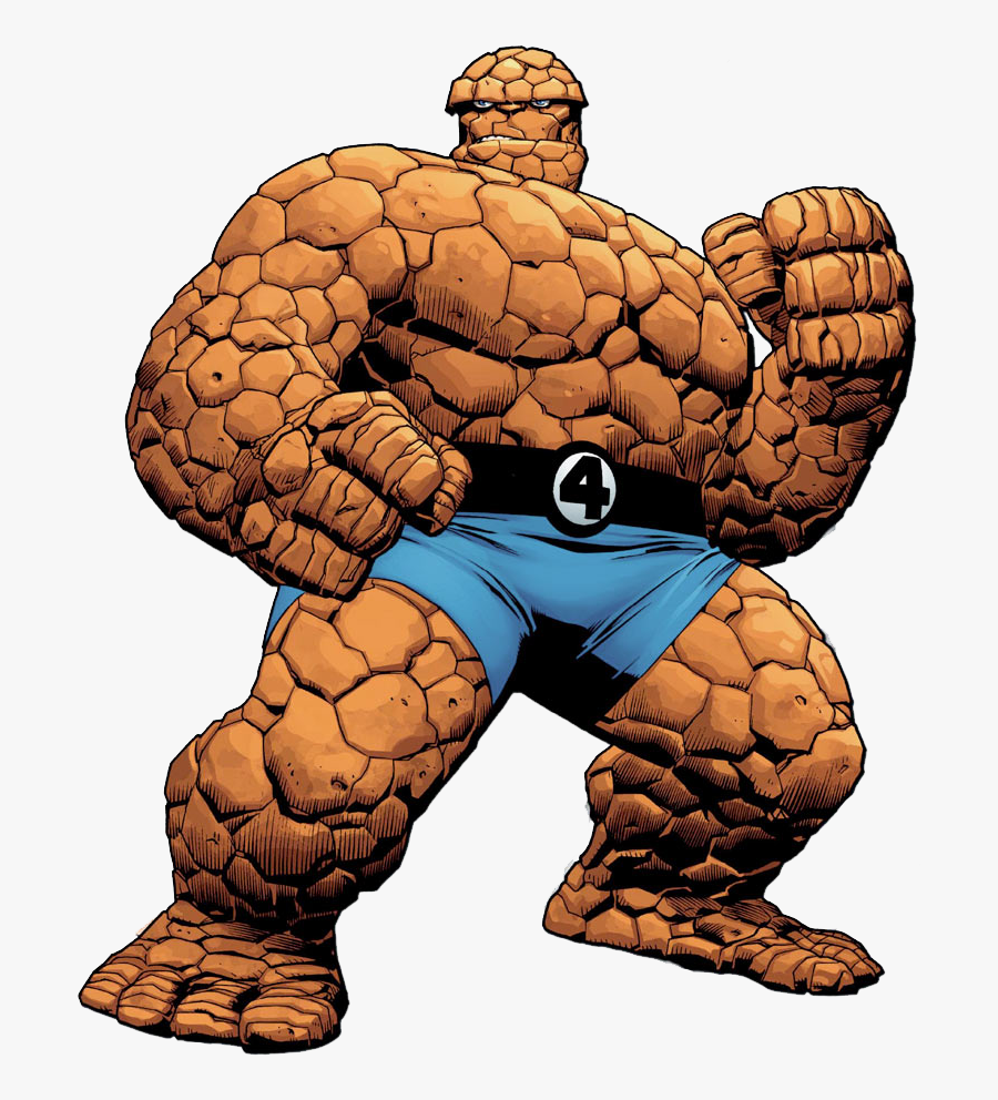 Wolverine Clip Art - Fantastic Four The Thing, Transparent Clipart
