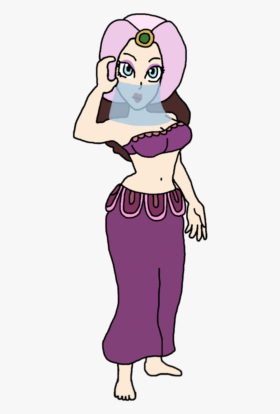 Pauline - Talespin For Whom The Bell Klangs Map Girl, Transparent Clipart