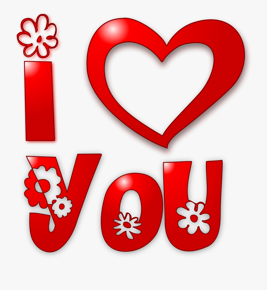 Free I Love You Clipart Free Clipart 1001freedownloads - Logo I Love You, Transparent Clipart