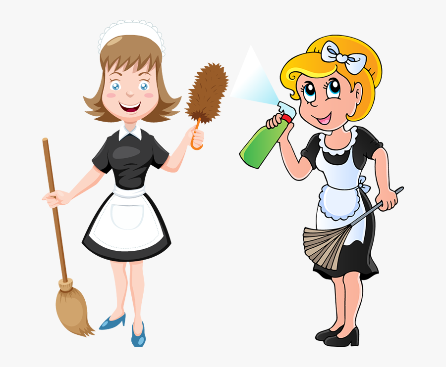 Housekeeping Clipart General - Clip Art Maid Png, Transparent Clipart
