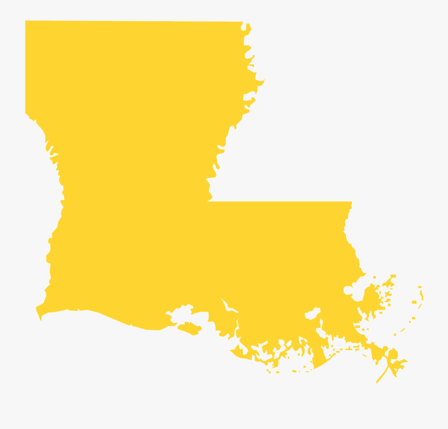 Louisiana Historical Sites Map, Transparent Clipart
