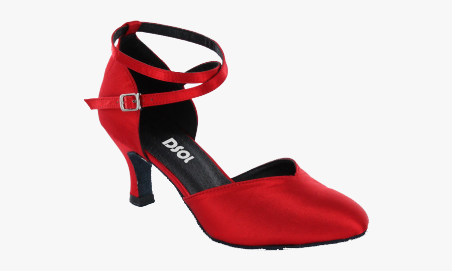 Red Ballroom Dancing Shoes, Transparent Clipart