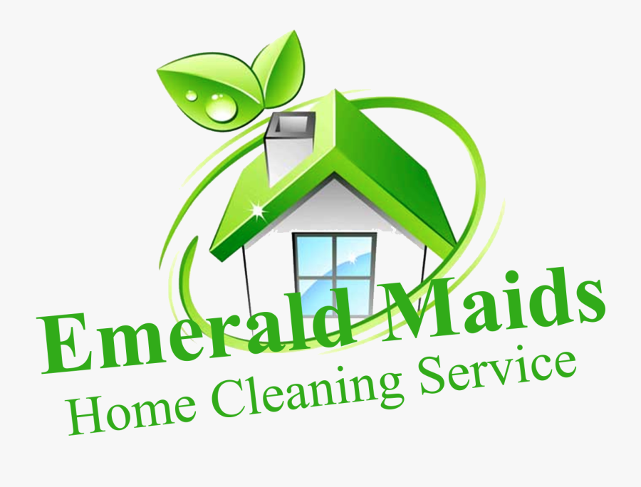 Transparent Clean Clipart - Logo Home Emerald, Transparent Clipart