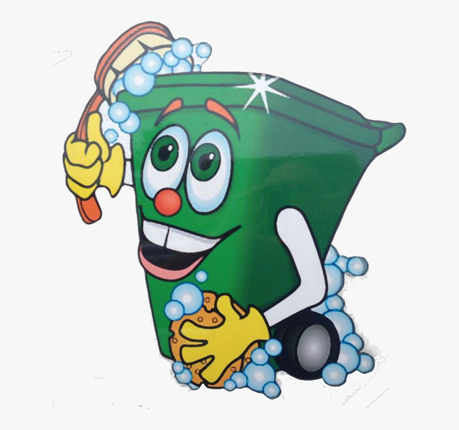 Wheelie Bin Cleaning Man Clipart , Png Download - Wheelie Bin Cleaning Man , Free Transparent Clipart - ClipartKey