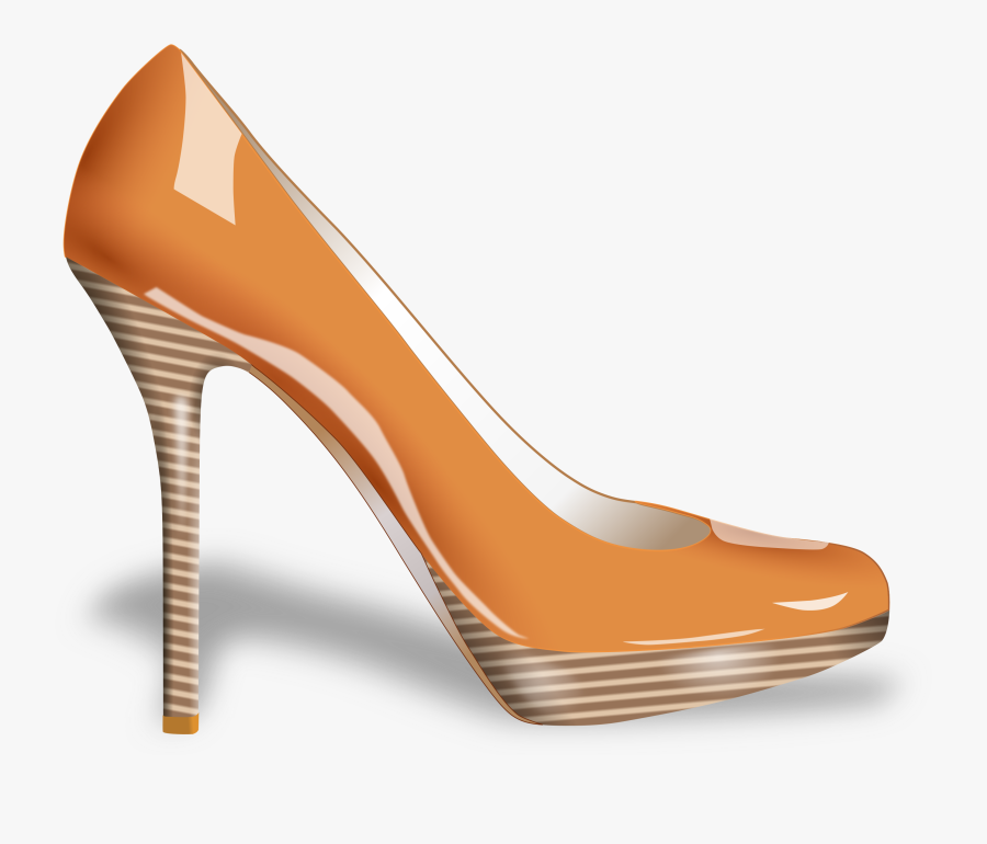 Transparent High Heel Png - Cartoon High Heel Shoes, Transparent Clipart