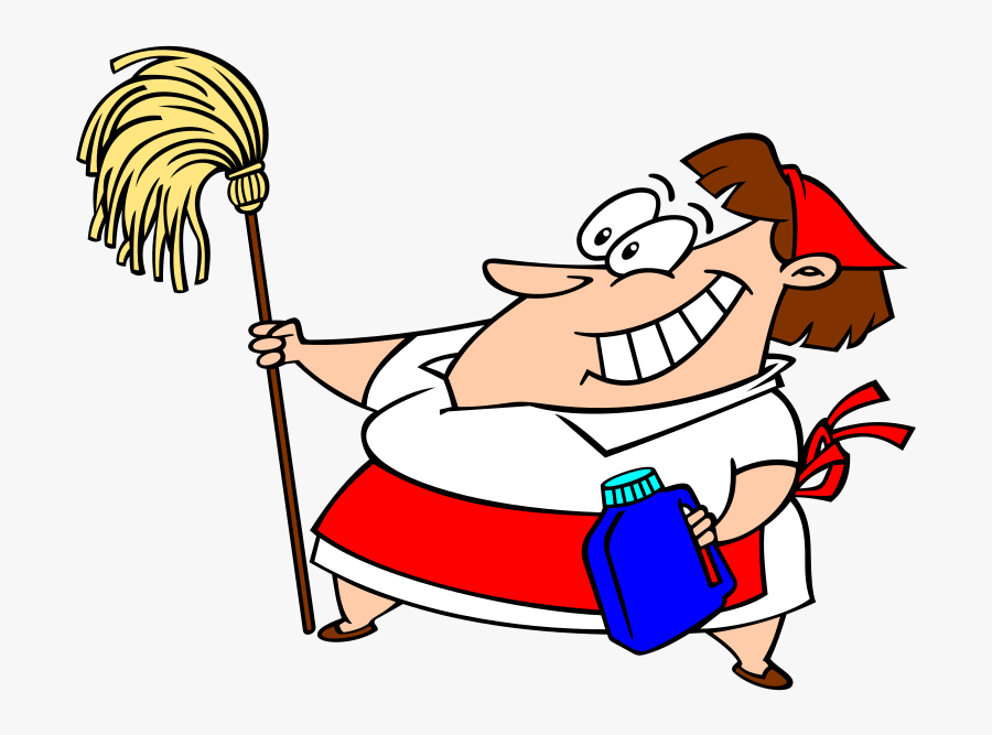 Human Behavior,area,food - Black Cleaning Lady Clip Art, Transparent Clipart