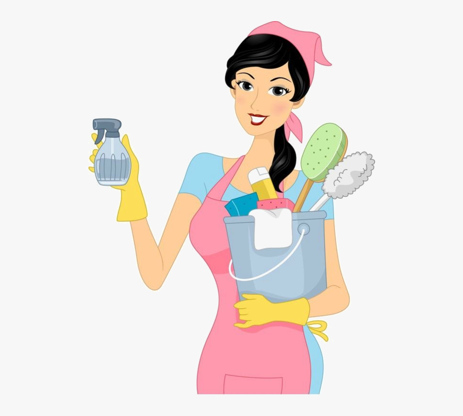 Personnages, Illustration, Individu, Personne, Gens - Femme De Ménage, Transparent Clipart