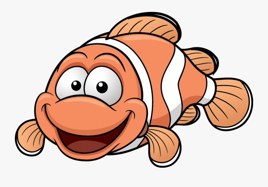 Crabs Clipart Clown Fish - Happy Clown Fish, Transparent Clipart