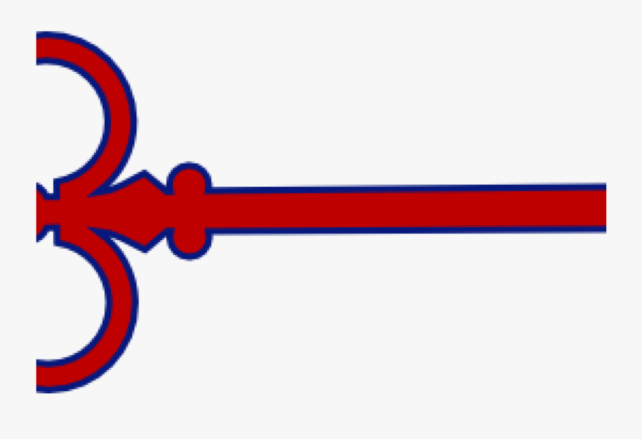 Skeleton Key Clipart Red Skeleton Key Clip Art At Clker - Old Key, Transparent Clipart