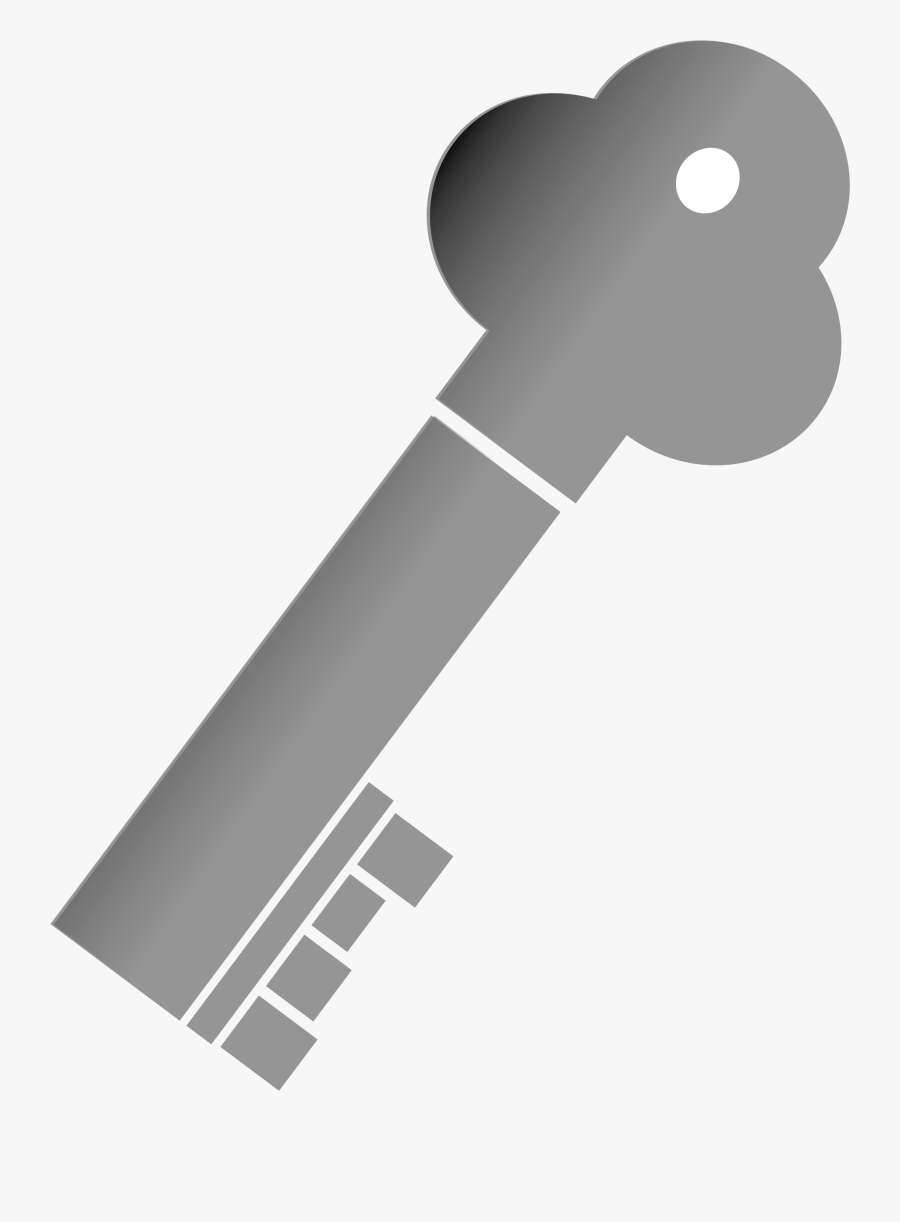 Transparent Skeleton Key Clipart - Illustration Of Key, Transparent Clipart