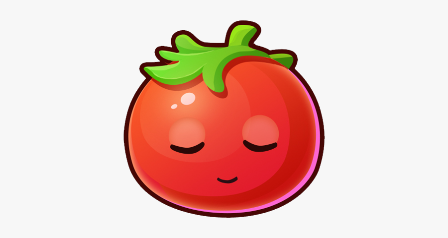 Collection Of Free Tomato Drawing Face Download On - Tomato Animation, Transparent Clipart