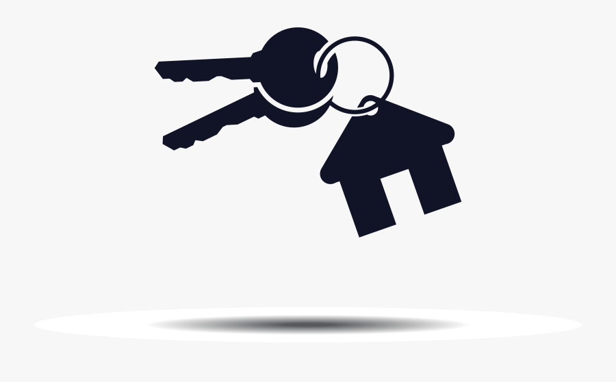 Car Key Silhouette At Getdrawings - Home And Key Logo, Transparent Clipart