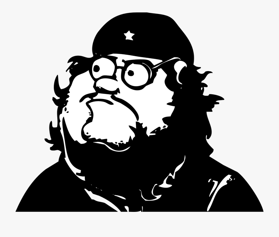 Peter Griffin Black White, Transparent Clipart