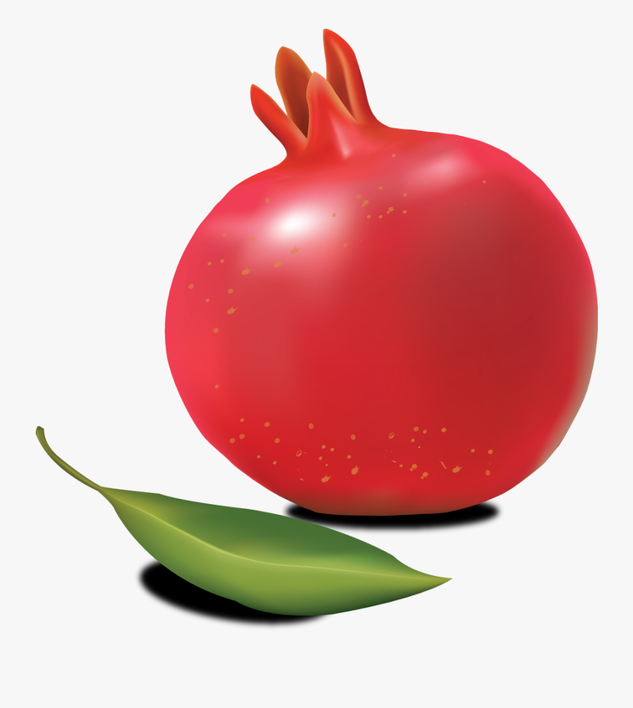 Tomatoes Clipart Anaar - Pomegranate Clipart Png, Transparent Clipart