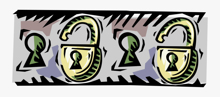 Clip Art Keys Vector - Illustration, Transparent Clipart