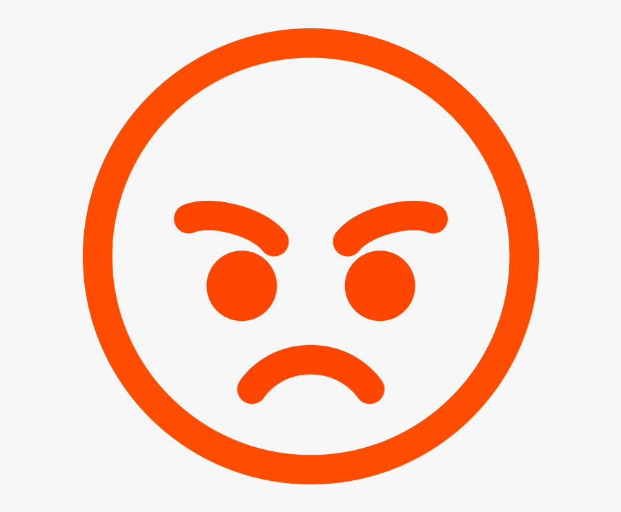 Angry Face Png - Angry Emoji Surviv Io, Transparent Clipart