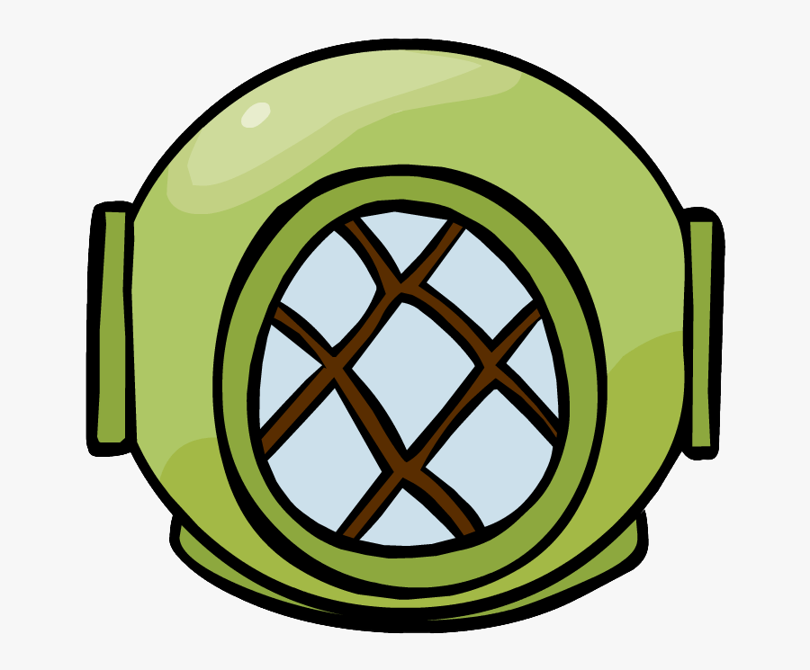 Divers Helmet - Underwater Diving, Transparent Clipart