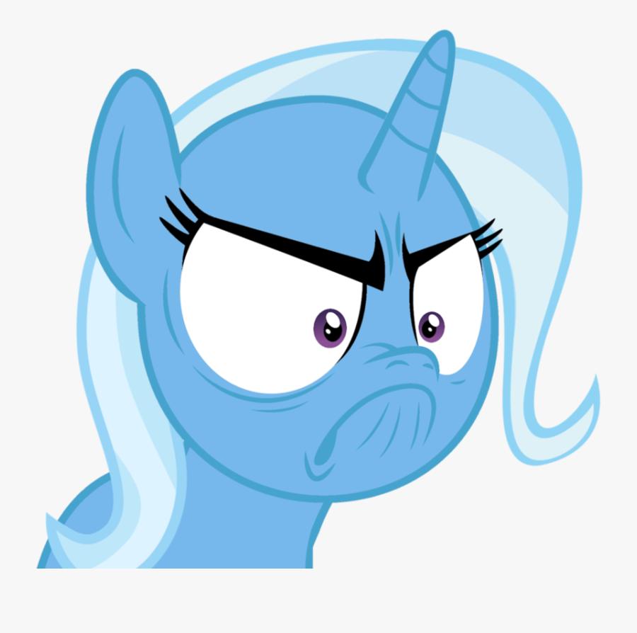 Angry, Funny Face, Grumpy, Safe, Trixie - Angry Cartoon Base, Transparent Clipart