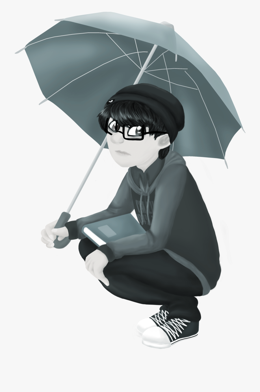 Clip Art Rainy Days Tumblr - Umbrella, Transparent Clipart