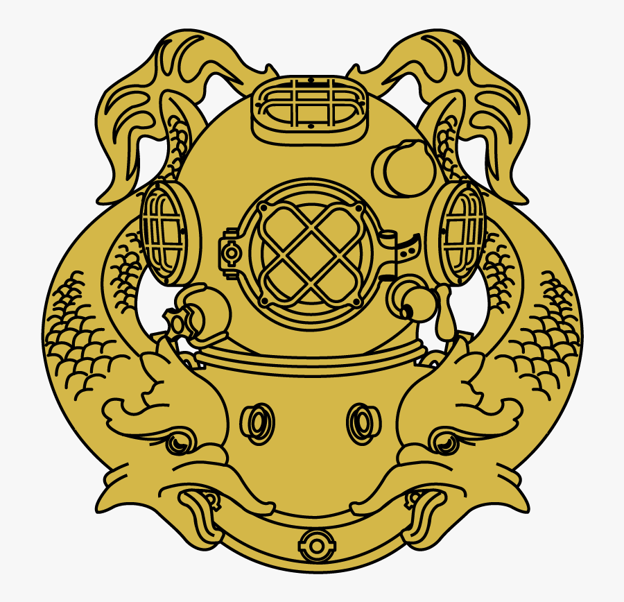 Navy Diver, Transparent Clipart