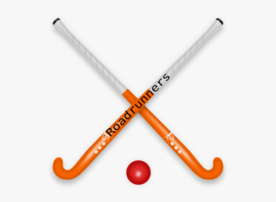 Cartoon Hockey Stick And Ball, Transparent Clipart