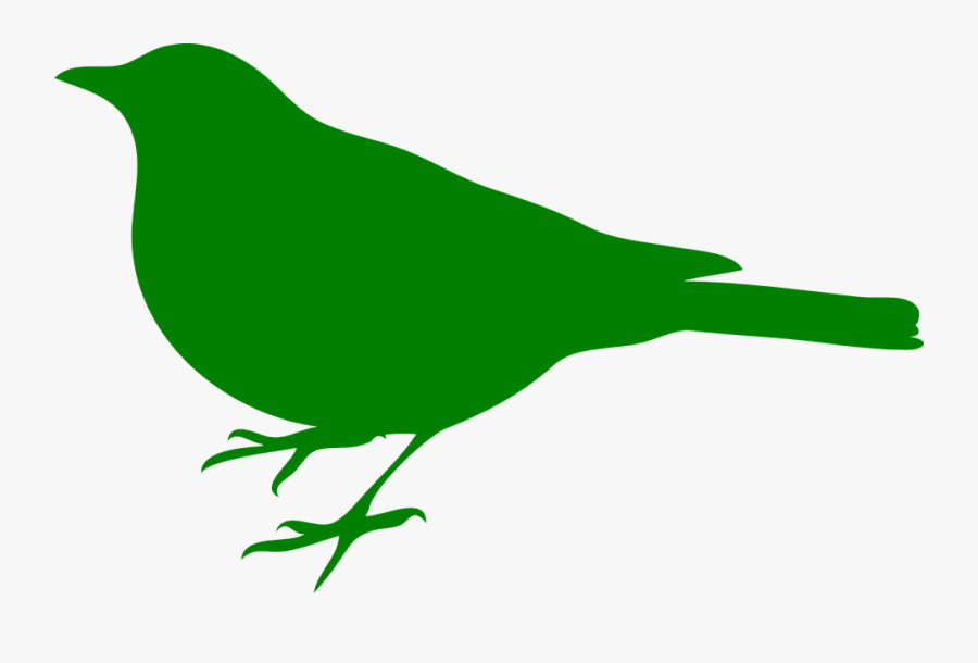 Pin By Helena Esteves On Birds - Clipart Green Bird, Transparent Clipart