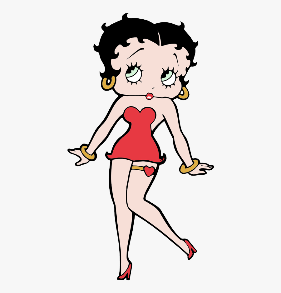 Betty Boop, Transparent Clipart