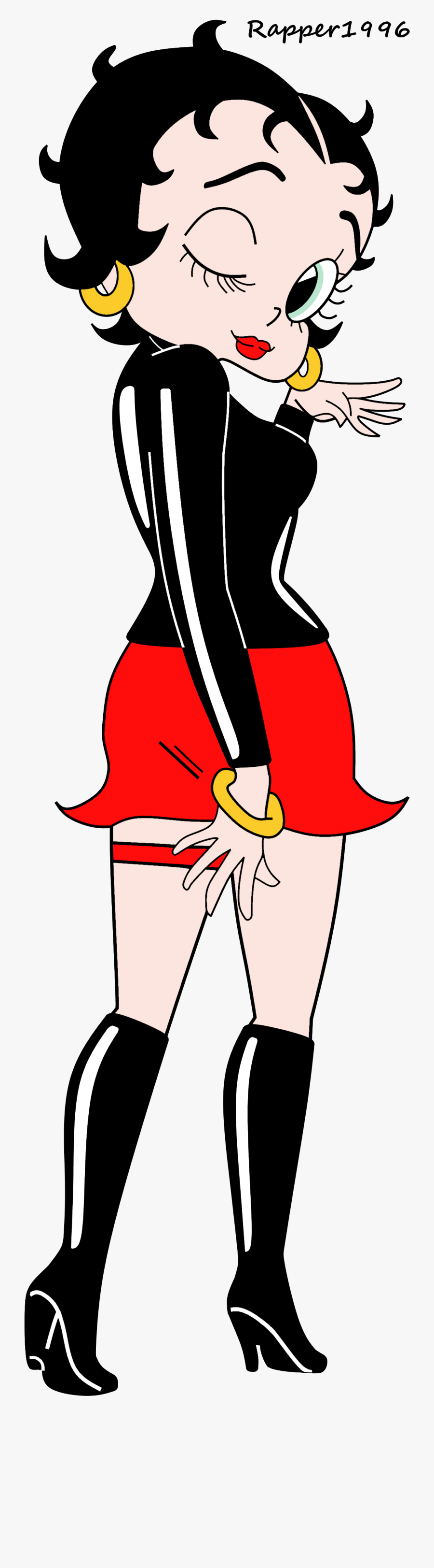 Betty Boop Hermosa - Girl Funny Cartoon, Transparent Clipart