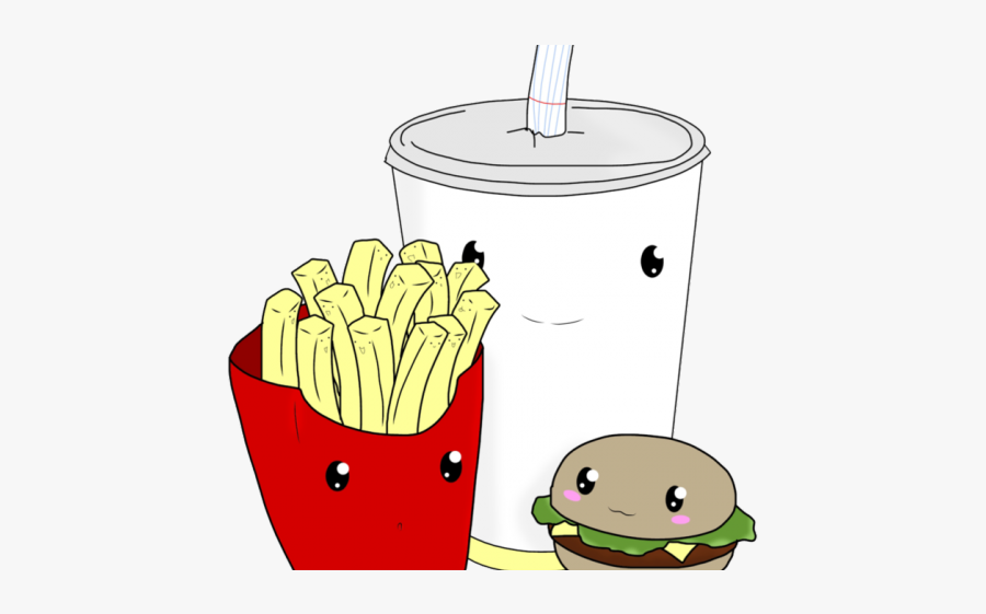 Anime Fast Food Png, Transparent Clipart