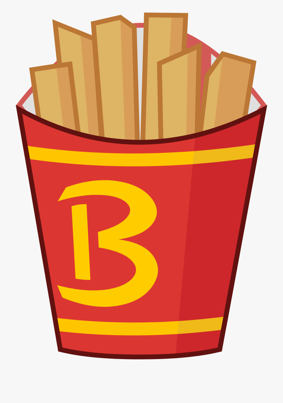 Transparent Junk Clipart - Battle For Dream Island Fries, Transparent Clipart