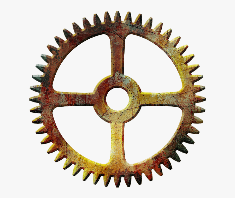 Steampunk Metal Gear Png, Transparent Clipart