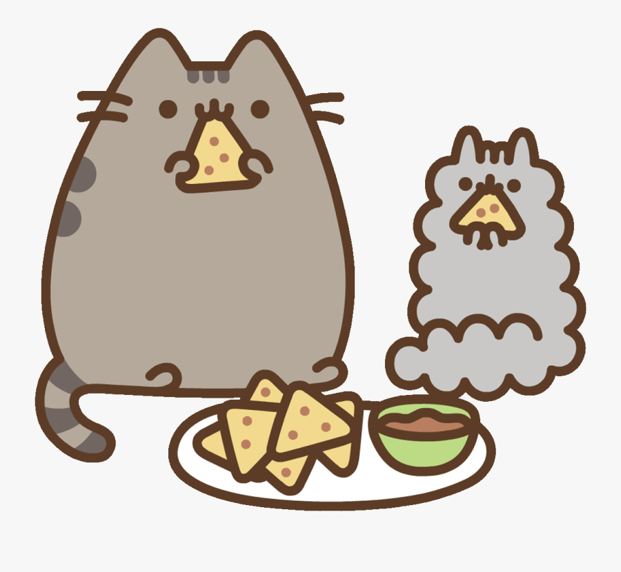 Sticker By Pusheen Clipart , Png Download - Pusheen Cat Food is a free tran...