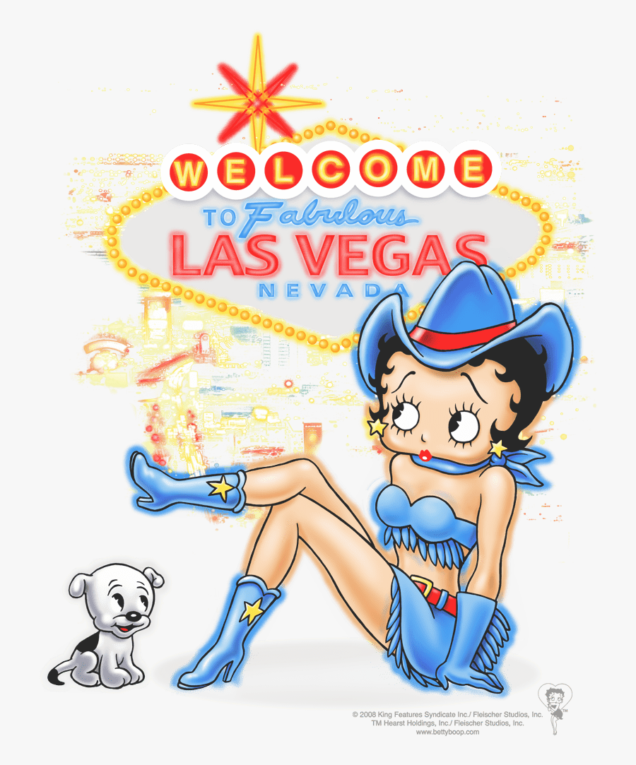 Betty Boop Las Vegas Shirt, Transparent Clipart