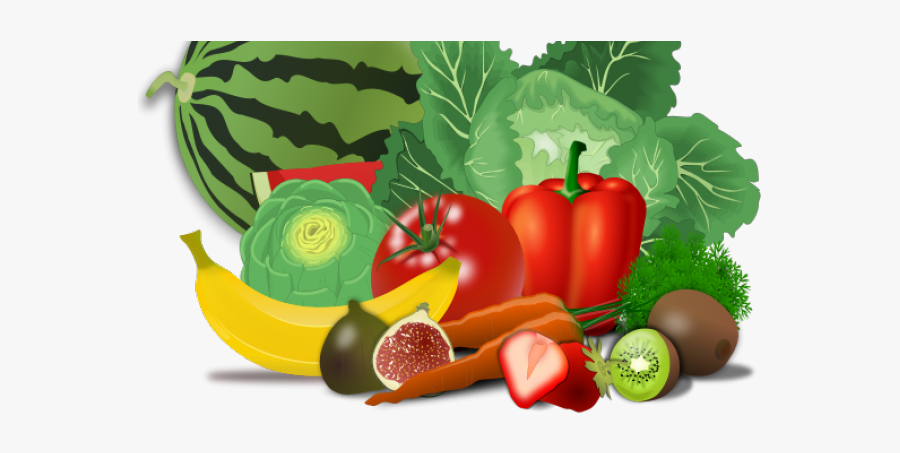 Vegetables And Fruits Clipart, Transparent Clipart